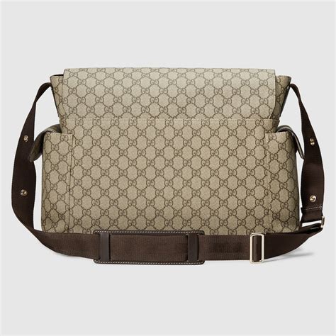 gucci baby bag|GG Supreme Plus Diaper Bag .